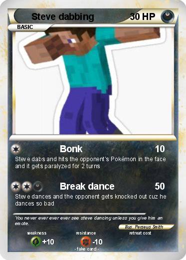 Pokemon Steve dabbing