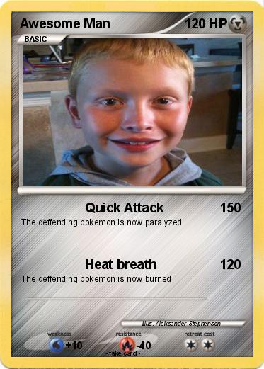 Pokemon Awesome Man
