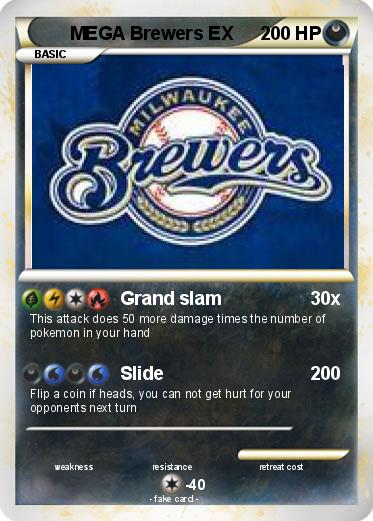 Pokemon MEGA Brewers EX