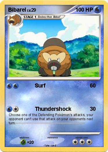 Pokemon Bibarel