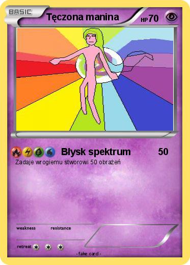 Pokemon Tęczona manina