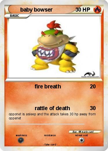 Pokemon baby bowser