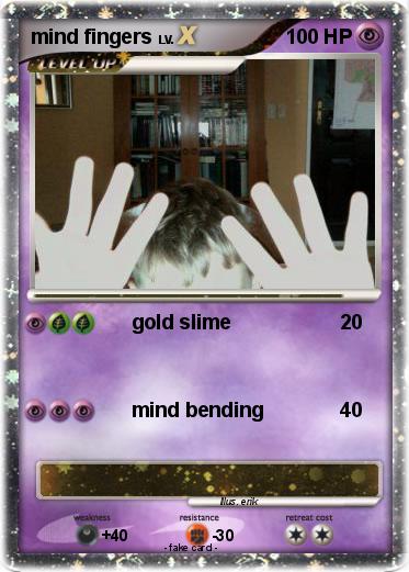 Pokemon mind fingers
