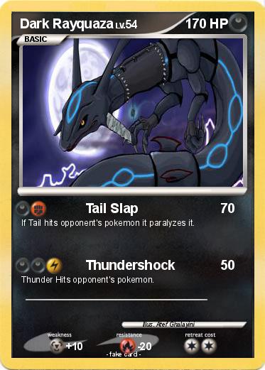 Pokemon Dark Rayquaza