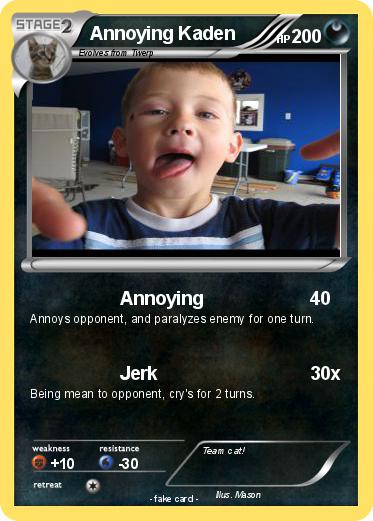 Pokemon Annoying Kaden