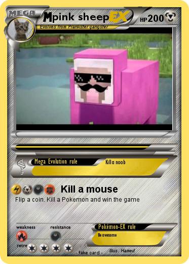 Pokemon pink sheep