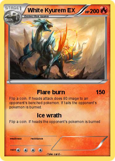 Pokemon White Kyurem EX