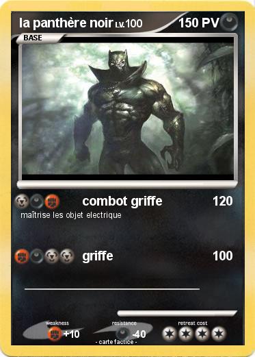 Pokemon la panthère noir