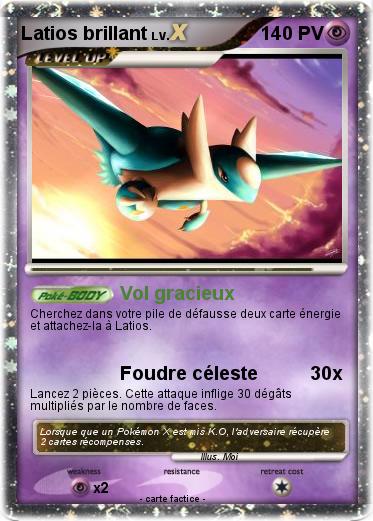 Pokemon Latios brillant