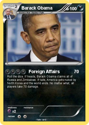 Pokemon Barack Obama
