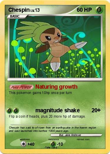 Pokemon Chespin