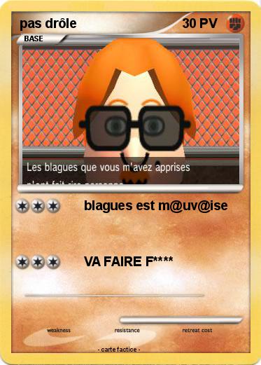 Pokemon pas drôle