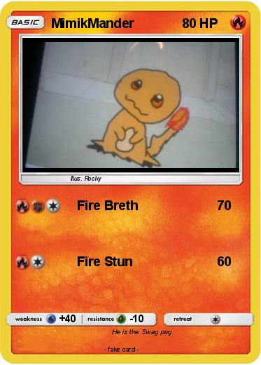 Pokemon MimikMander