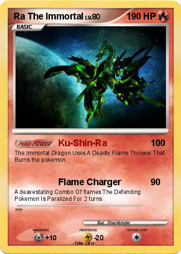 Pokemon Ra The Immortal