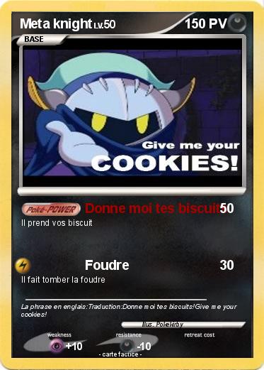 Pokemon Meta knight