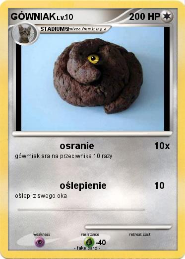 Pokemon GÓWNIAK