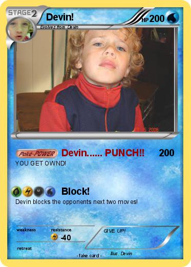 Pokemon Devin!