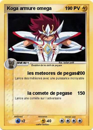 Pokemon Koga armure omega