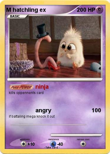 Pokemon M hatchling ex