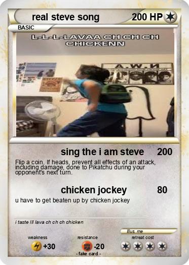 Pokemon real steve song