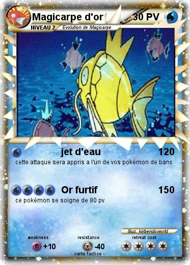 Pokemon Magicarpe d'or