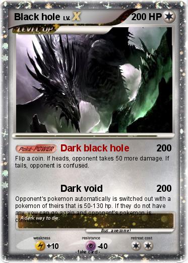 Pokemon Black hole