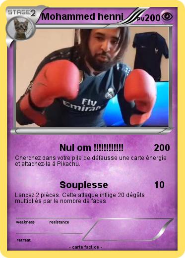 Pokemon Mohammed henni