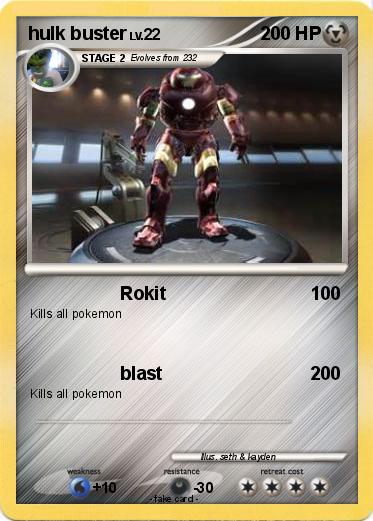 Pokemon hulk buster