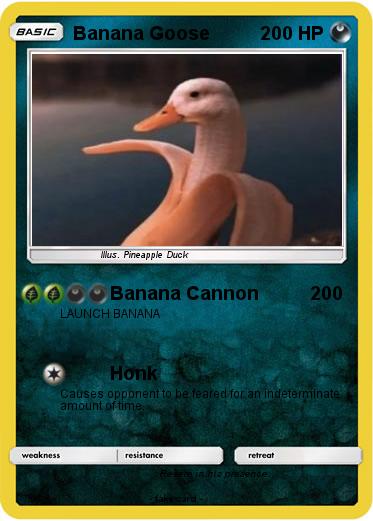 Pokemon Banana Goose