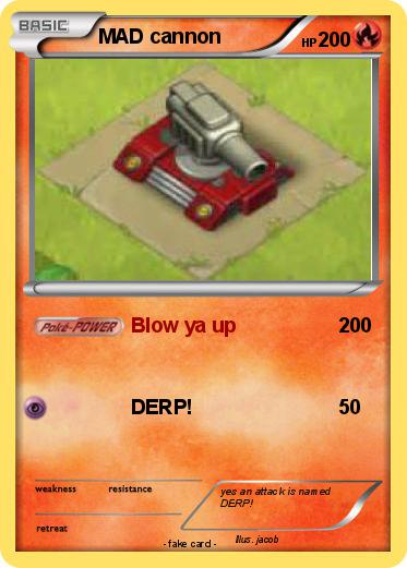 Pokemon MAD cannon
