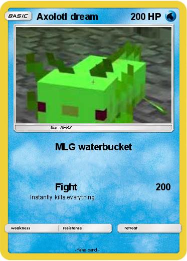 Pokemon Axolotl dream
