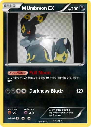Pokemon M Umbreon EX