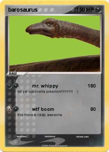 Pokemon barosaurus