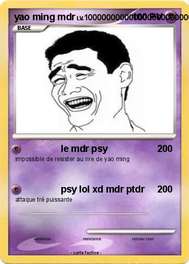 Pokemon yao ming mdr