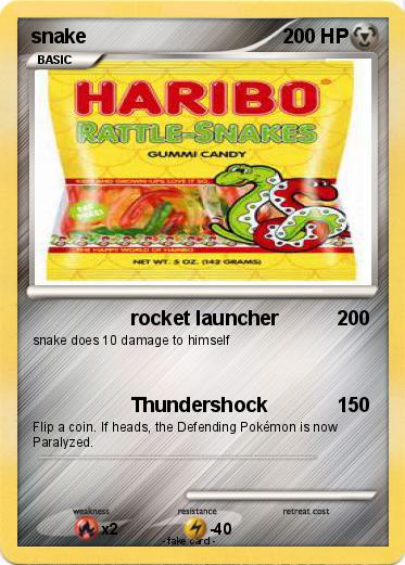 Pokemon snake