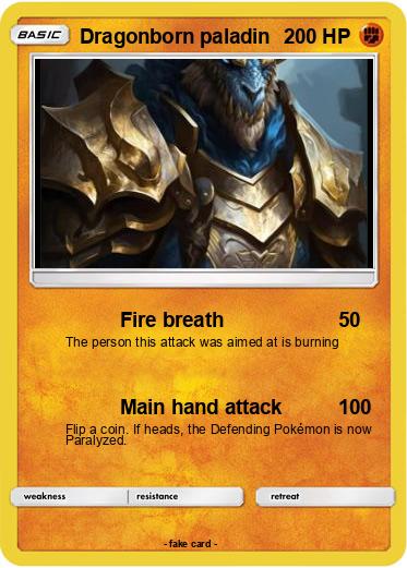 Pokemon Dragonborn paladin