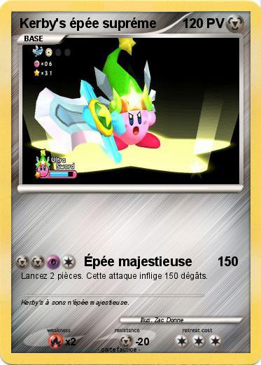 Pokemon Kerby's épée supréme