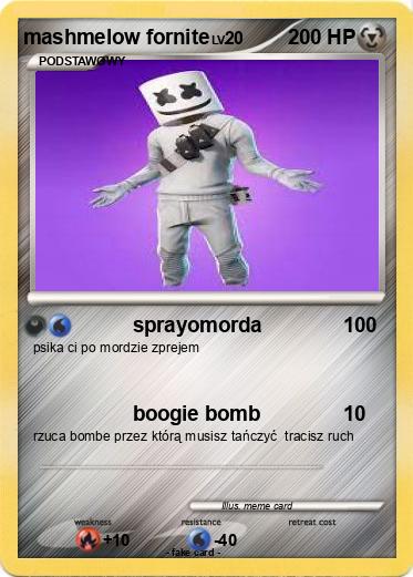 Pokemon mashmelow fornite