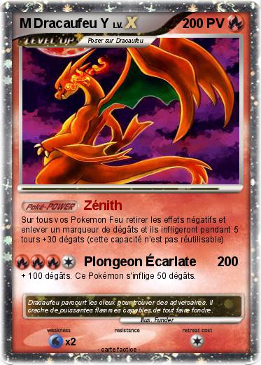 Pokemon M Dracaufeu Y