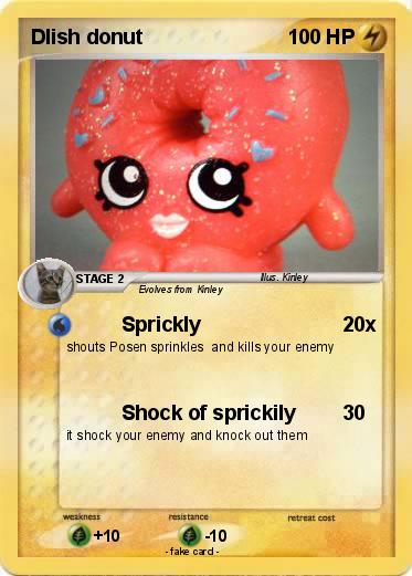 Pokemon Dlish donut