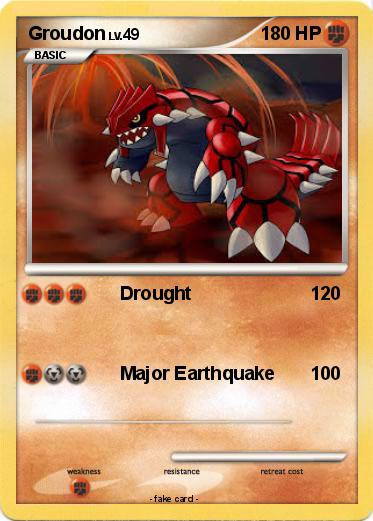 Pokemon Groudon