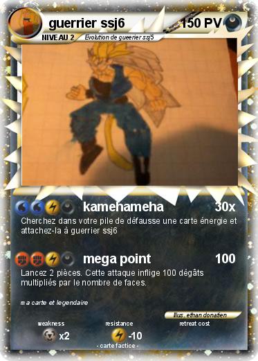 Pokemon guerrier ssj6