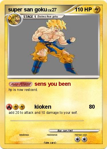 Pokemon super san goku