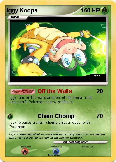 Pokemon Iggy Koopa