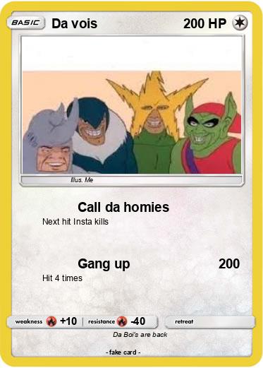 Pokemon Da vois