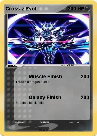 Pokemon Cross-z Evol