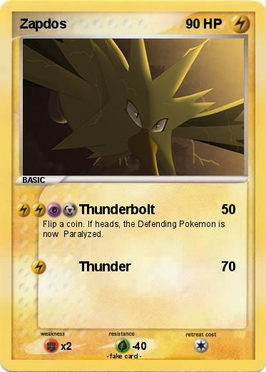 Pokemon Zapdos
