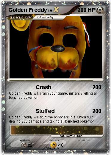 Pokemon Golden Freddy