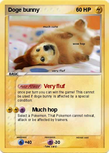 Pokemon Doge bunny