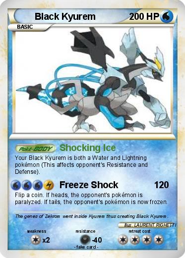 Pokemon Black Kyurem